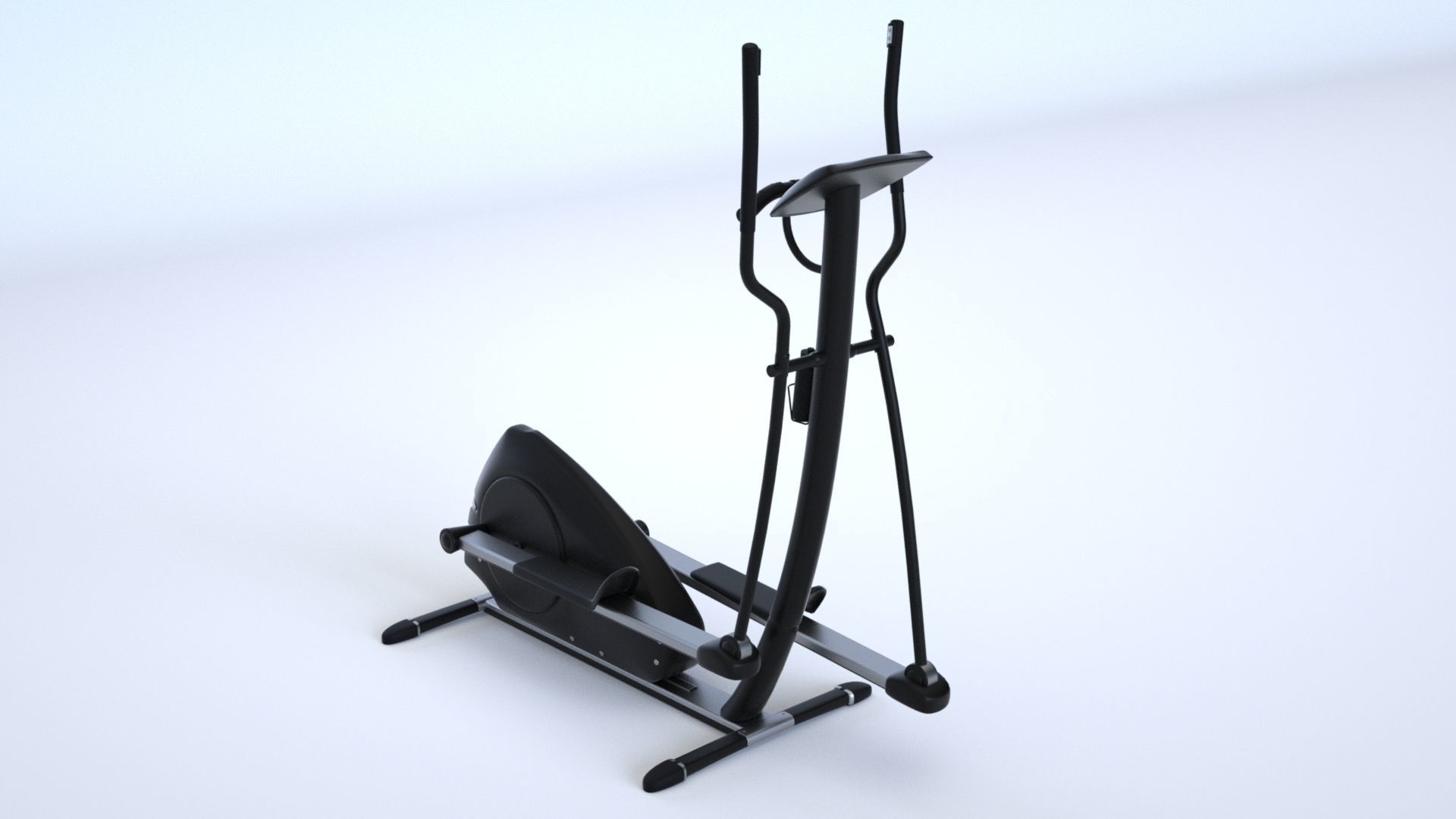 Massive Gym Equipment Collection 3D model_14