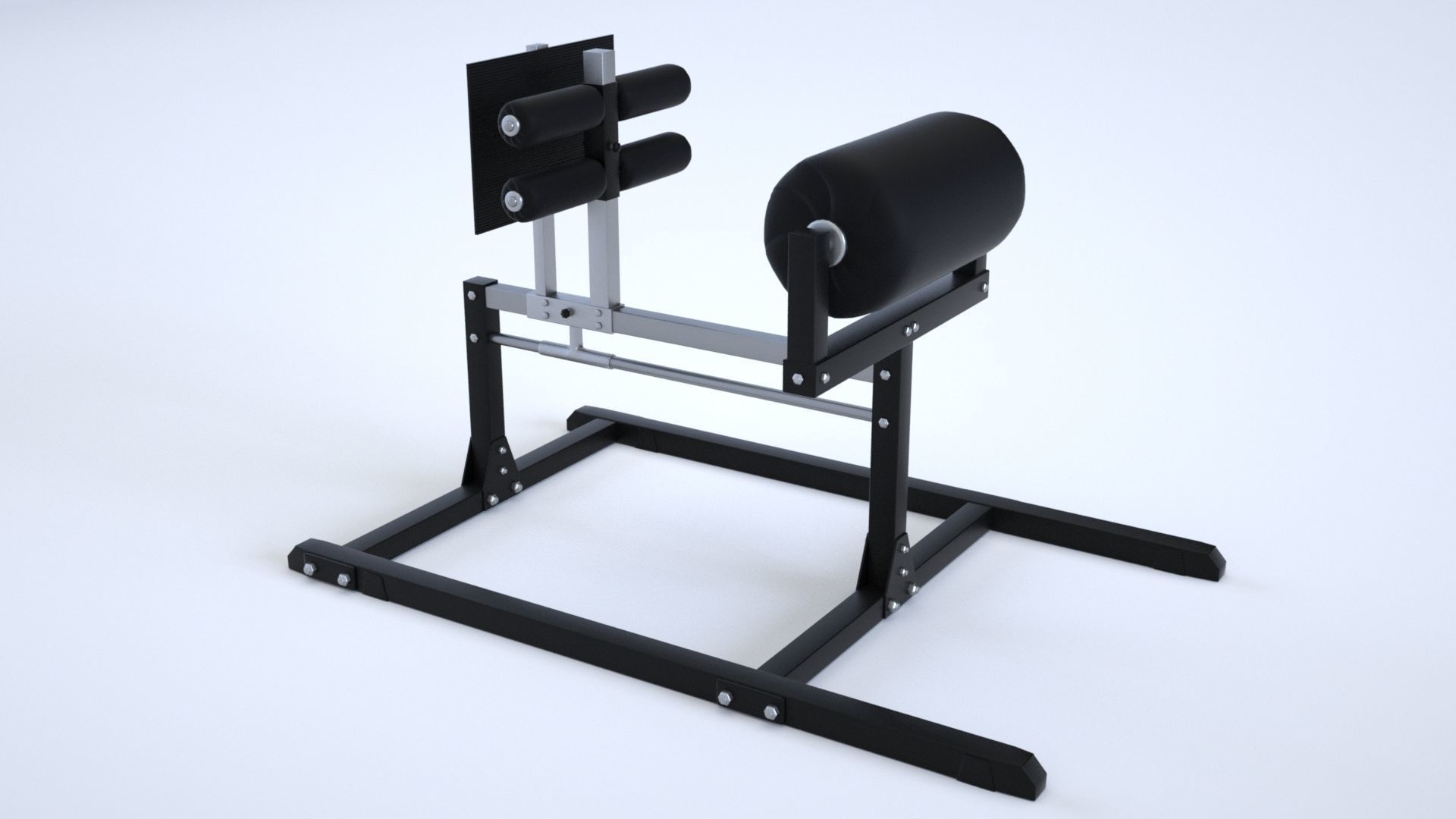 Massive Gym Equipment Collection 3D model_11