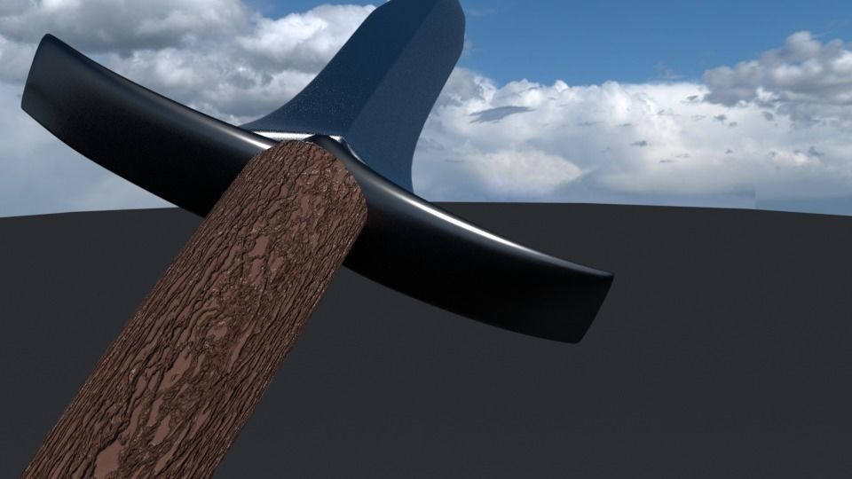 Collection of Swords 3D model_2