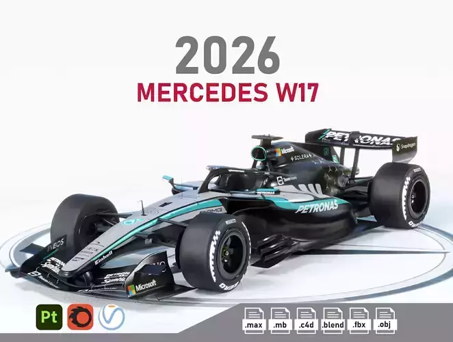 F1 Mercedes-Benz W17 2026