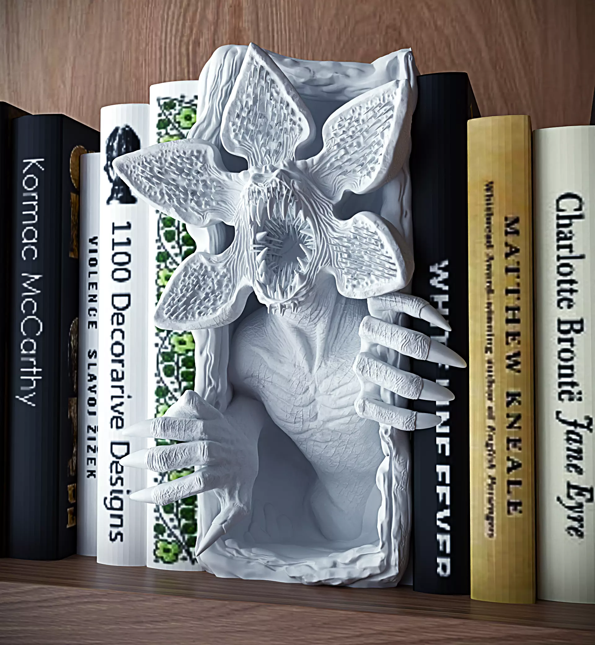 Demogorgon Book Nook Stranger Things 3D model 3D printable | CGTrader