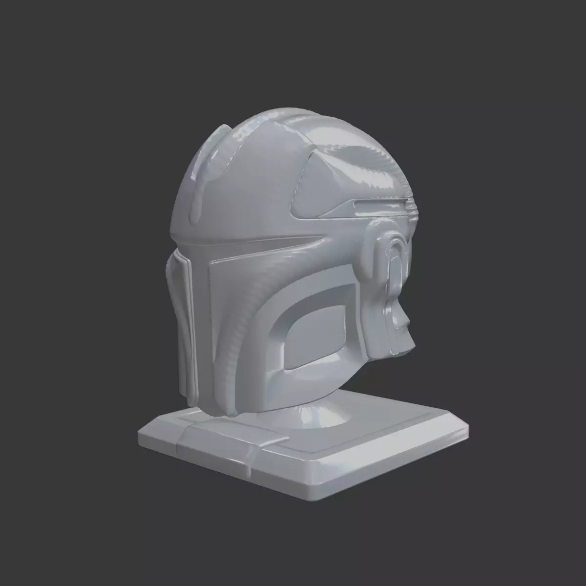 Mandalorian Helmet 3D Printable 3D print model