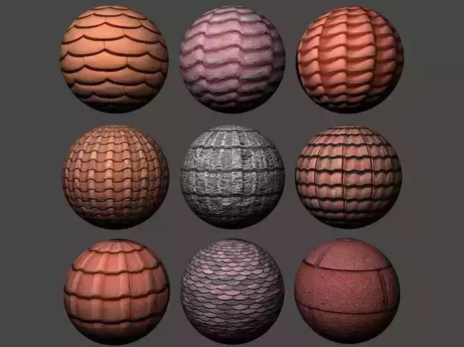 Roof Tiles Pack 3 Texture