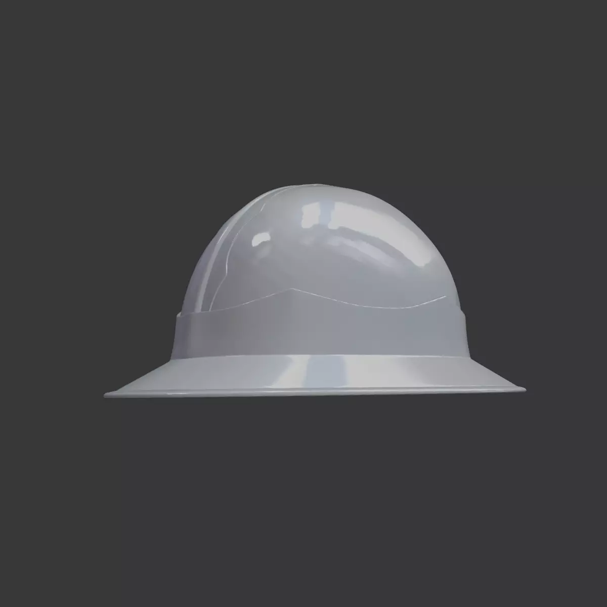 3D Printable Hard Hat 3D print model