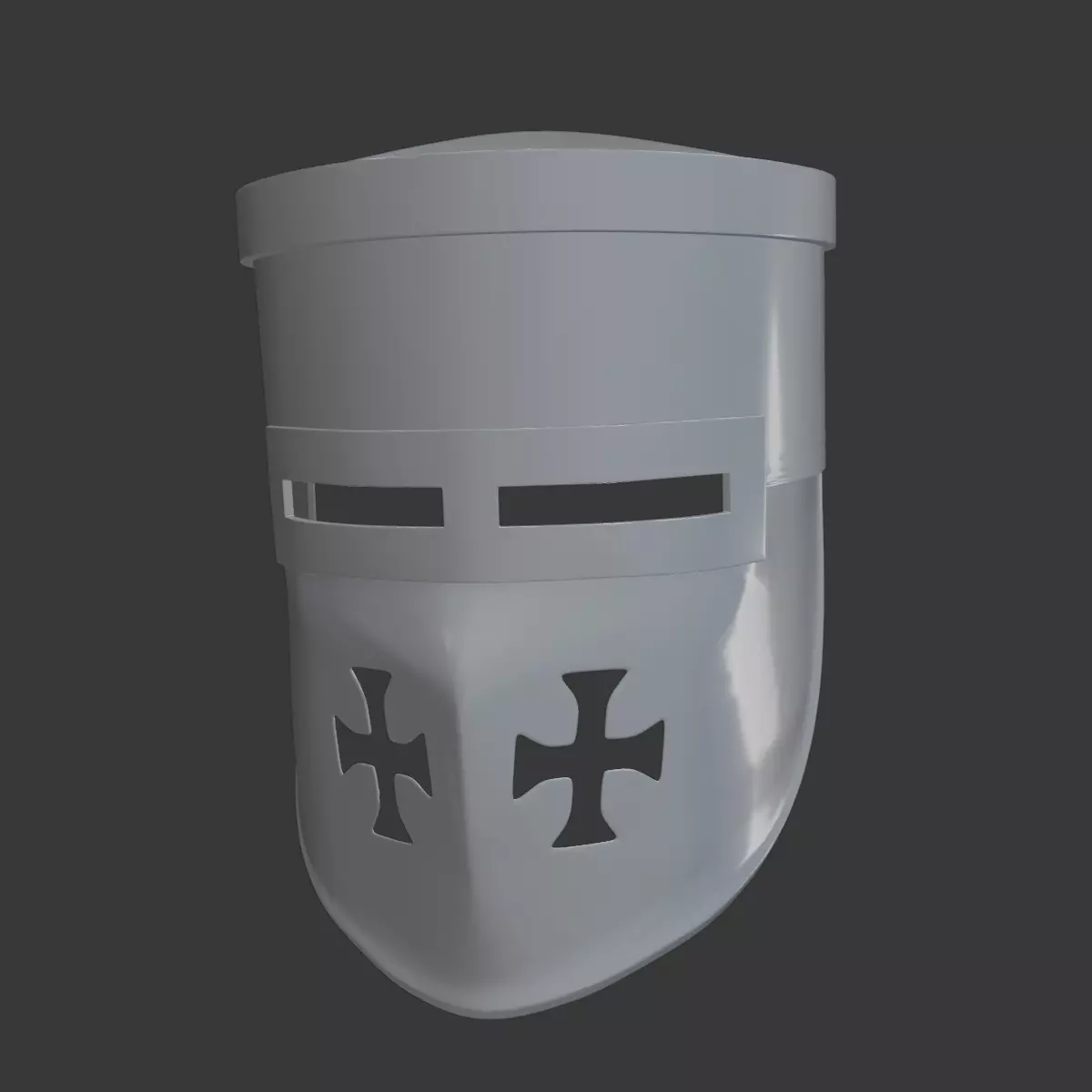 Medieval Pot Helmet 3D Printable 3D print model
