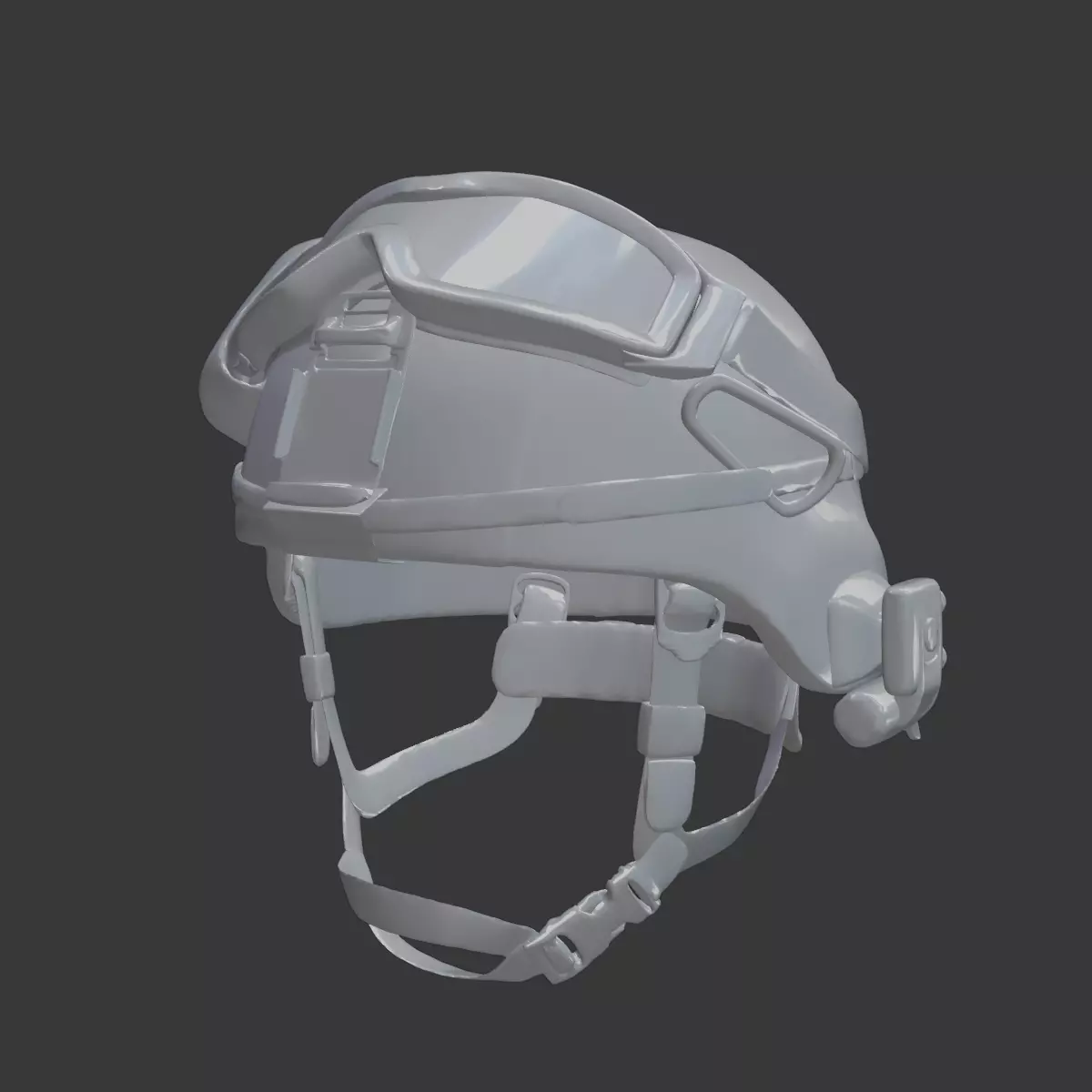 Tactical Helmet 1 3D Printable 3D print model