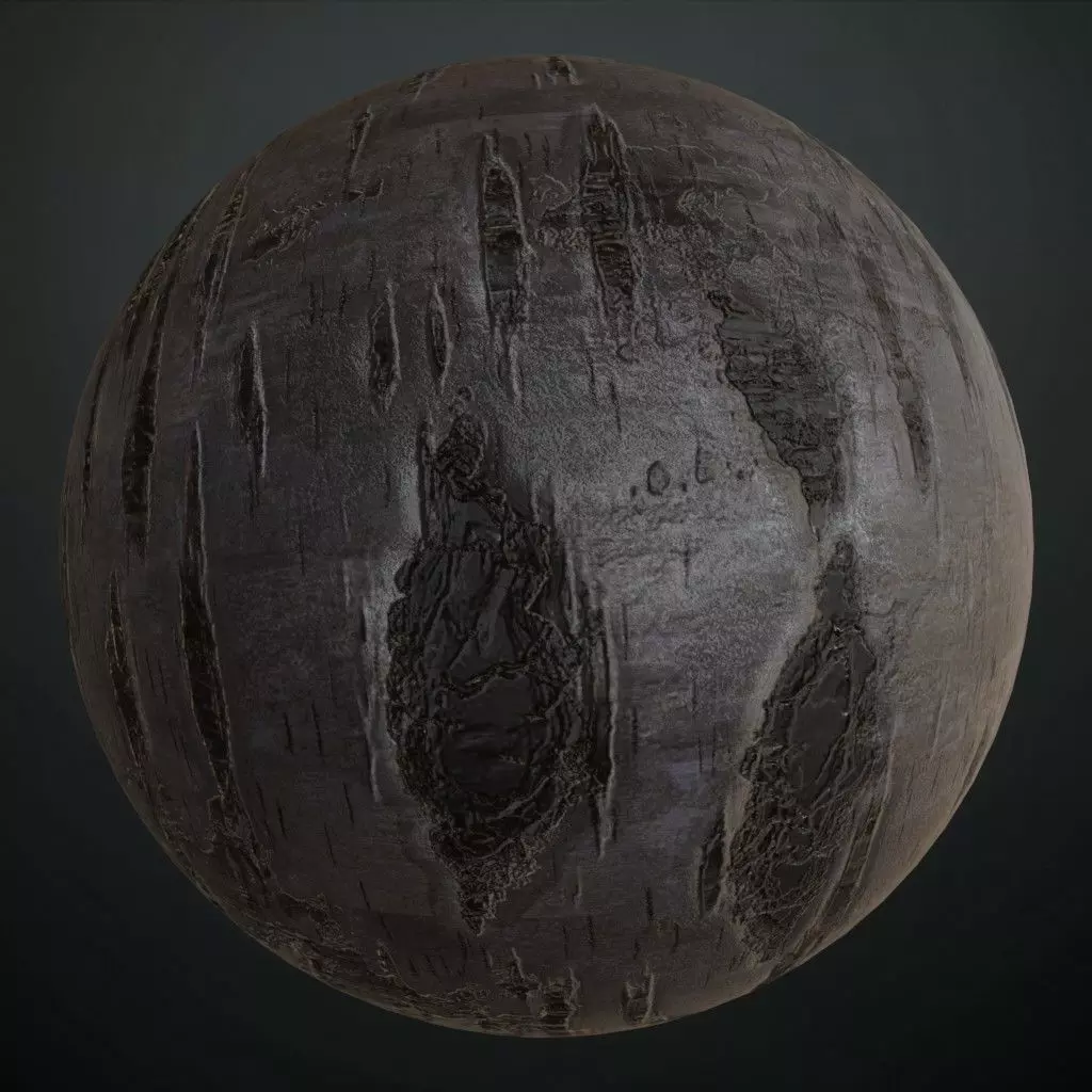 Polished Golden Oak Wood Planks PBR Seamless Texture
