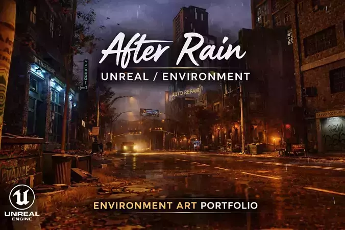 After Rain 3D model 2