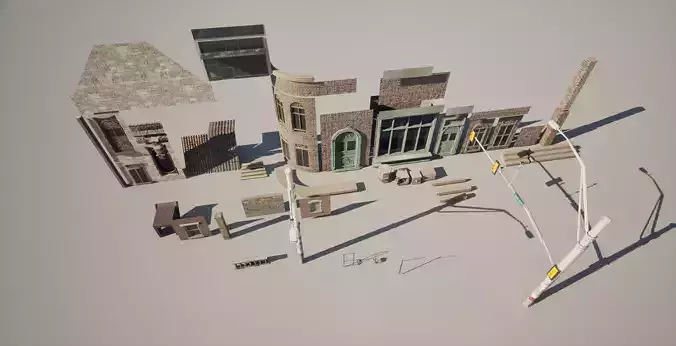 After Rain 3D model 5