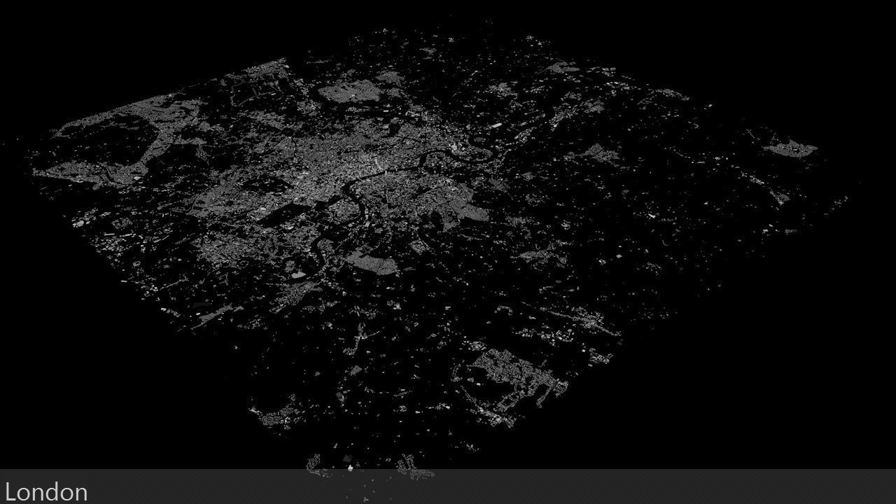 Greater London Streets and Buildings 3D model_3