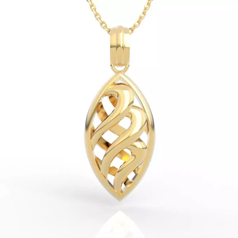 Stunning Celtic Knot Pendant 3D print model