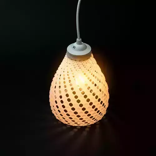 FIBONNACCI PENDANT ILLUMION 3D print model FIBONNACCI PENDANT ILLUMION 3D print model