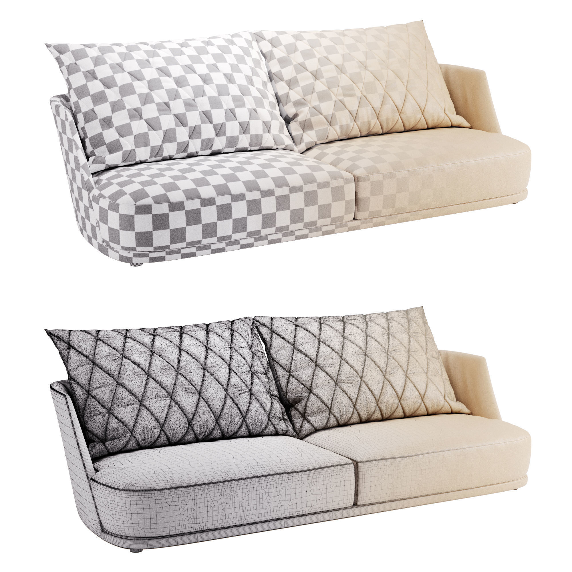 Alberta Grace Sofa 3D model_3