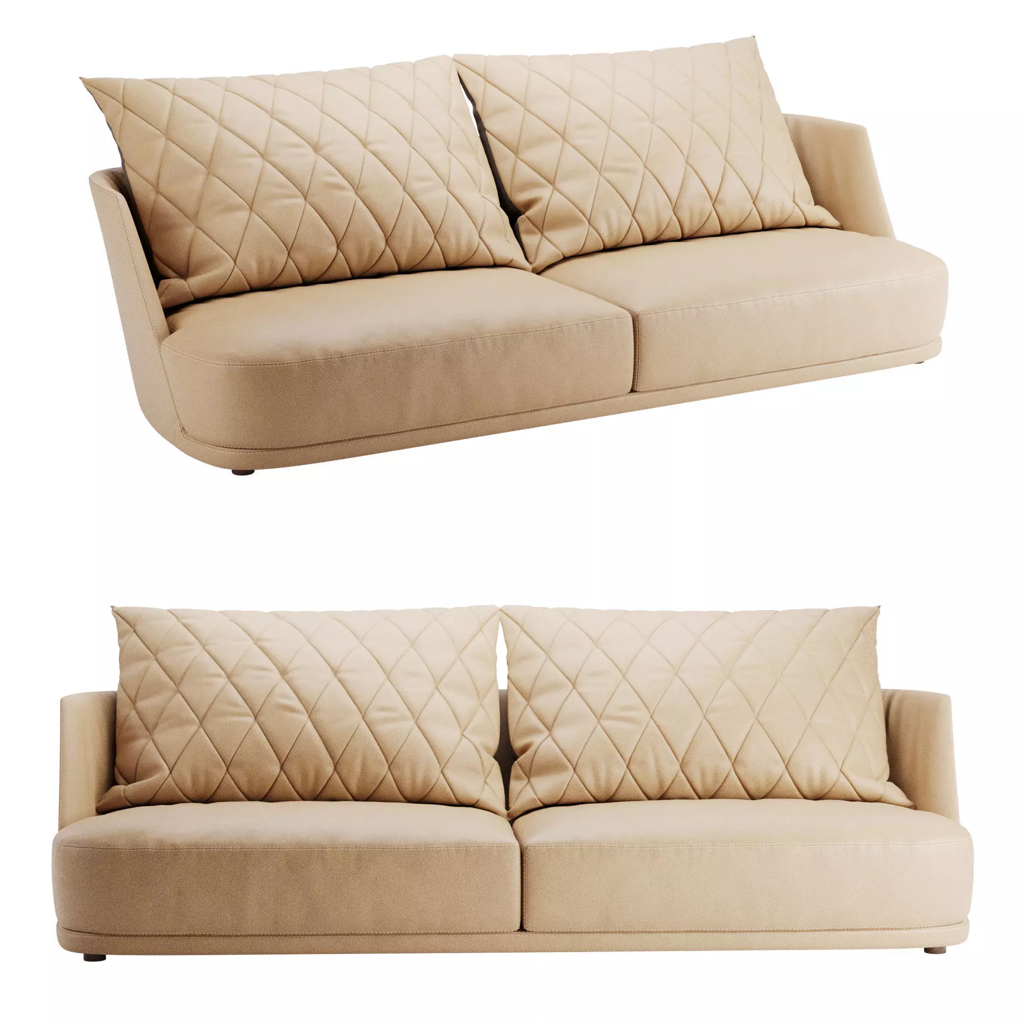 Alberta Grace Sofa 3D model_0