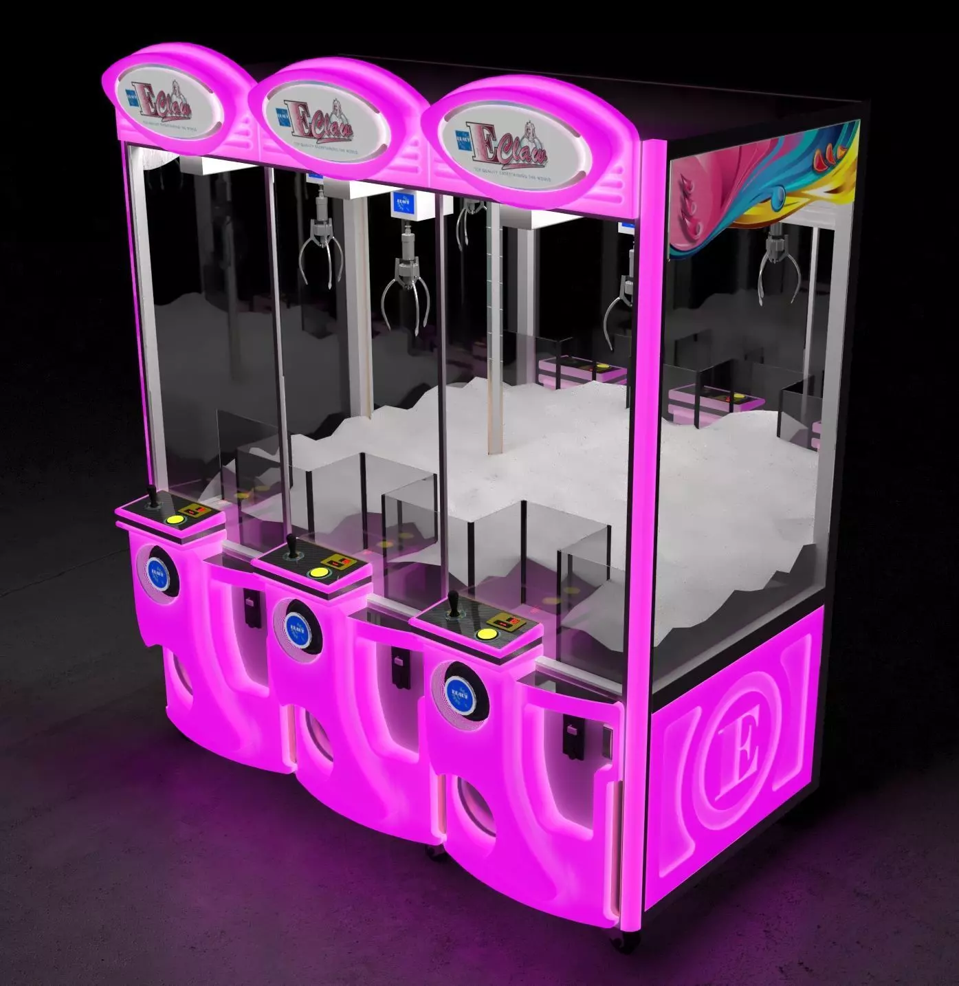 ELAUT E-Claw 600 Triple Unit 3D model