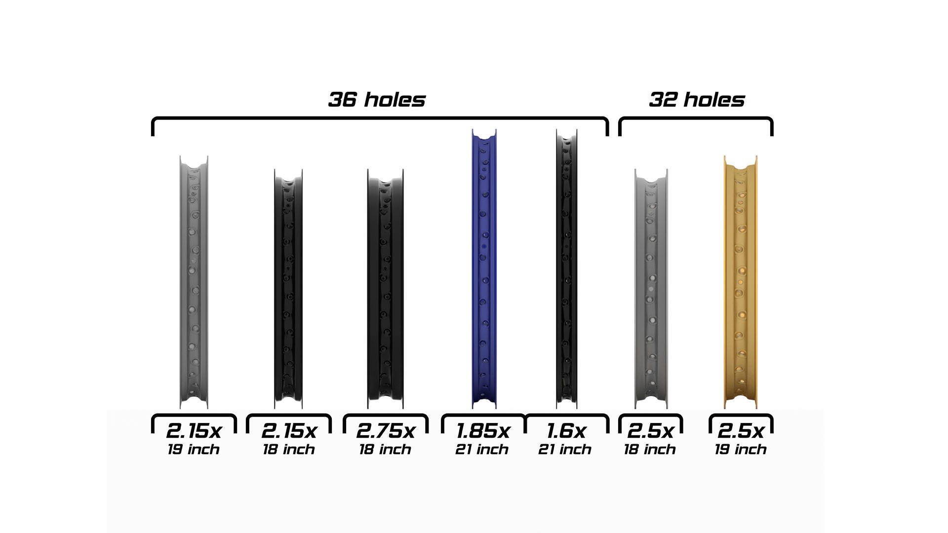 EXCEL Takasago Rims Pack Low-poly 3D model_4
