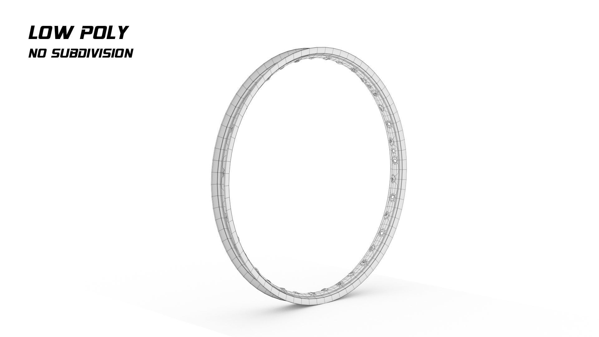 EXCEL Takasago Rims Pack Low-poly 3D model_8