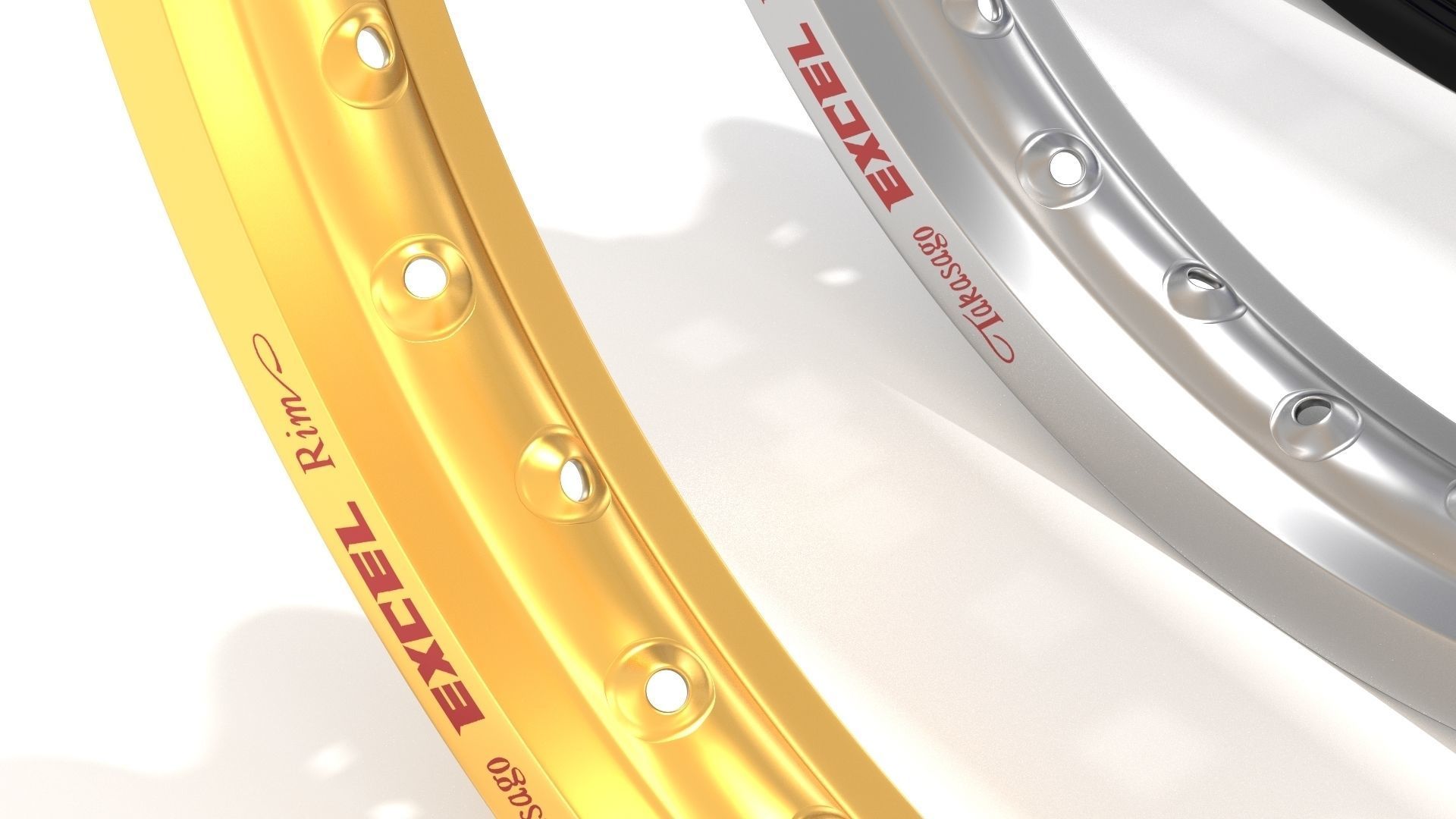 EXCEL Takasago Rims Pack Low-poly 3D model_5