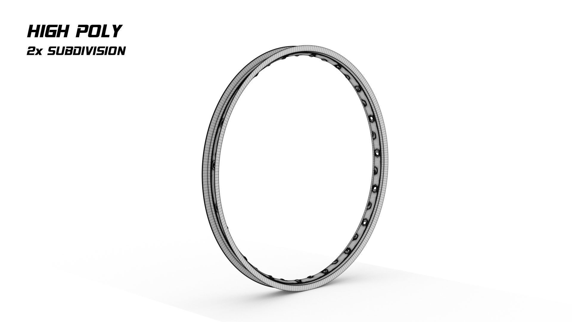 EXCEL Takasago Rims Pack Low-poly 3D model_10