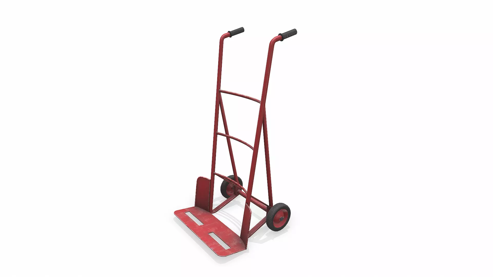 Hand Truck Low-poly PBR Low-poly 3D model