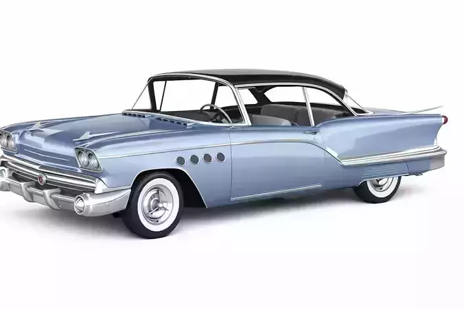 1958 Classic American Car  Vintage Luxury Sedan
