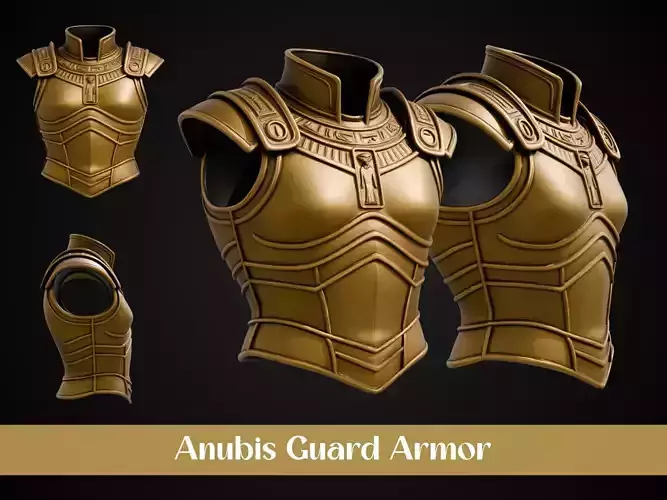 Stylized Egyptian Armor - Anubis Guard