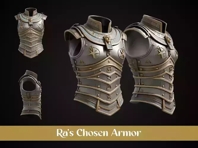 Stylized Egyptian Armor - Ras Chosen