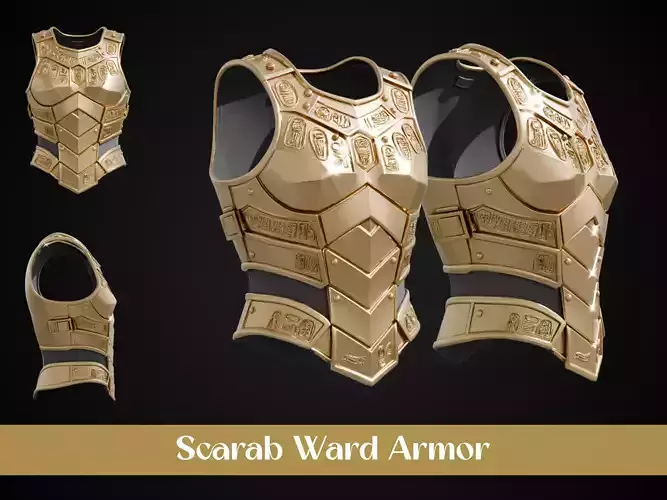 Stylized Egyptian Armor - Scarab Ward