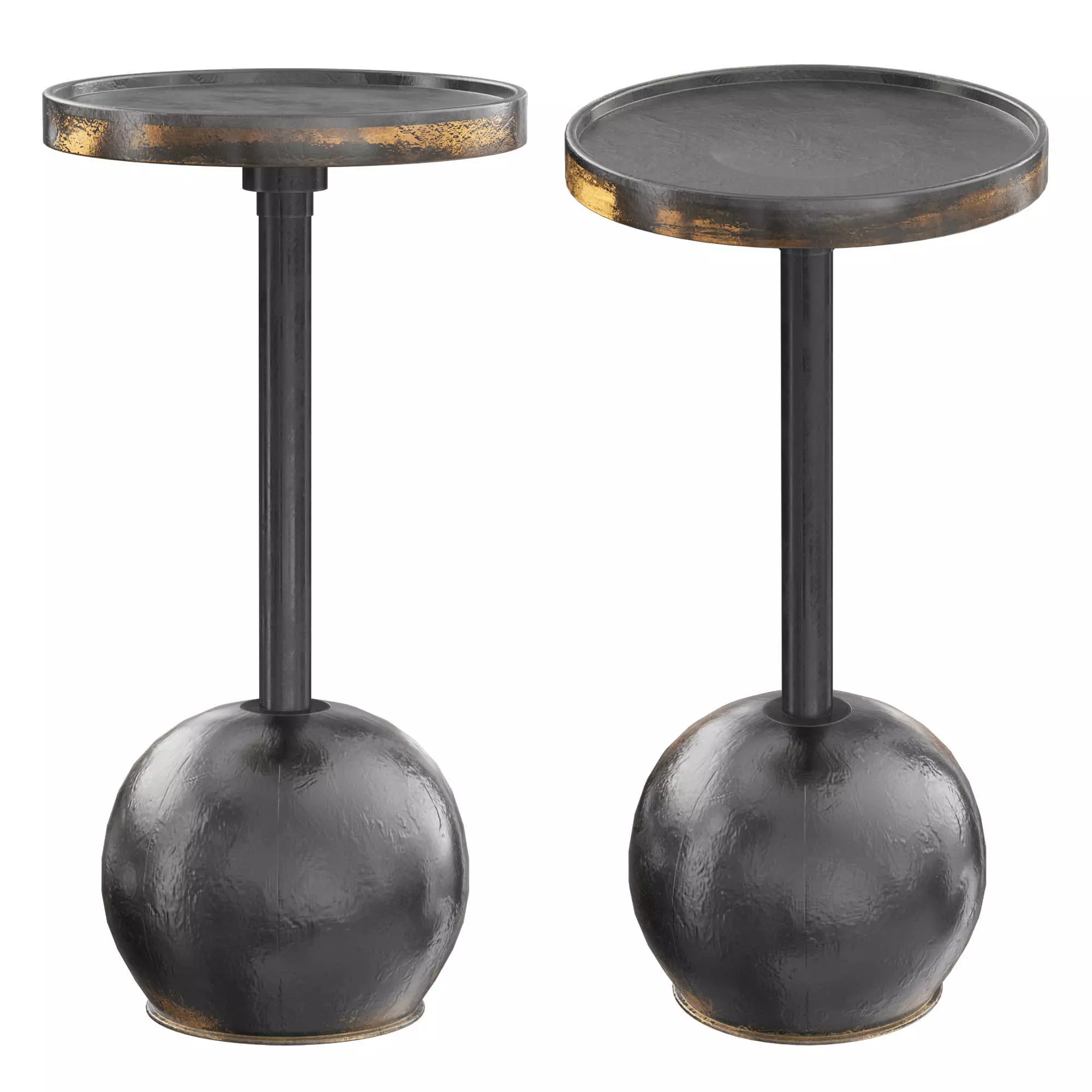 Viola Accent Table 3D model