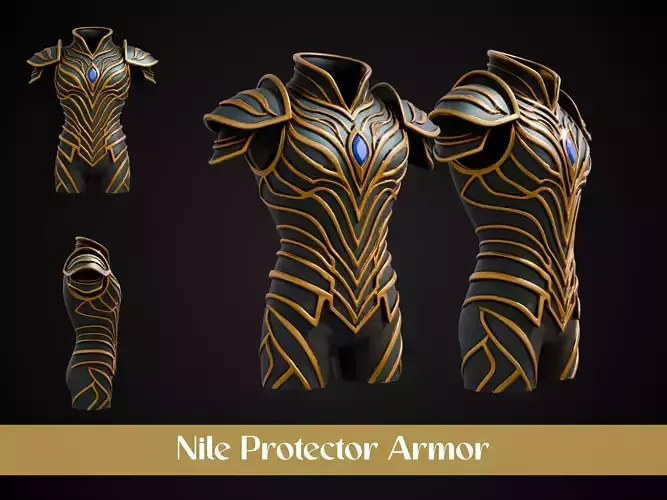 Stylized Egyptian Armor - Nile Protector