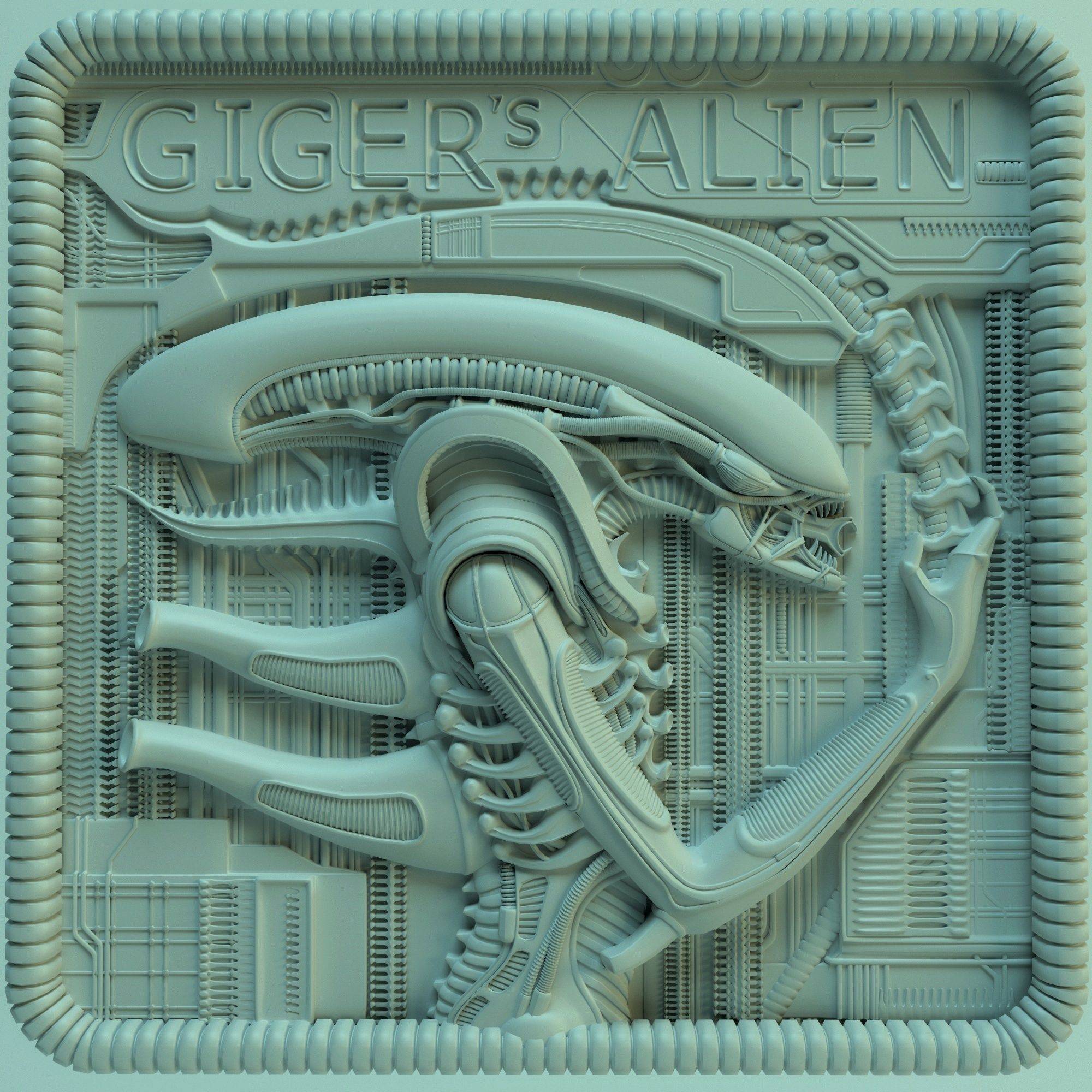 Panno Gigers alien ver02