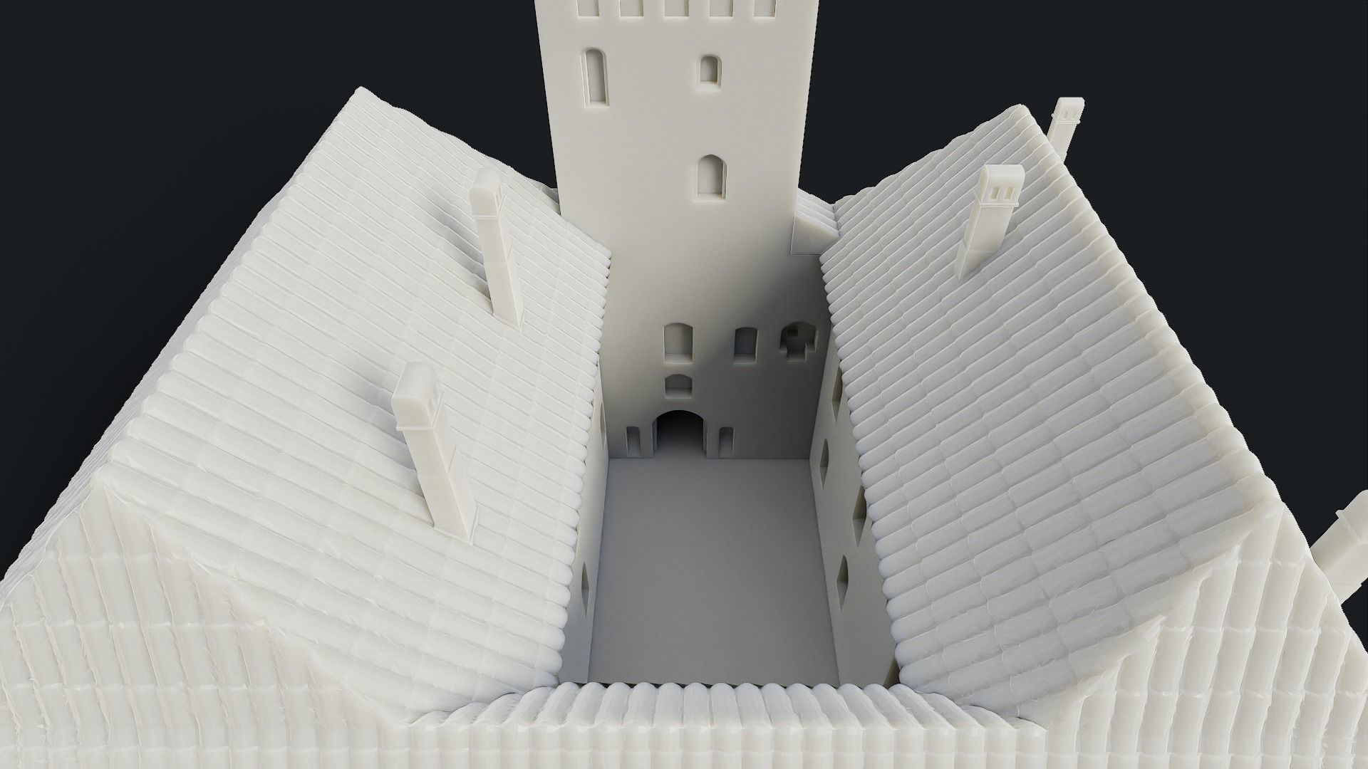 Medieval Castle of Trakai 3D print model_11
