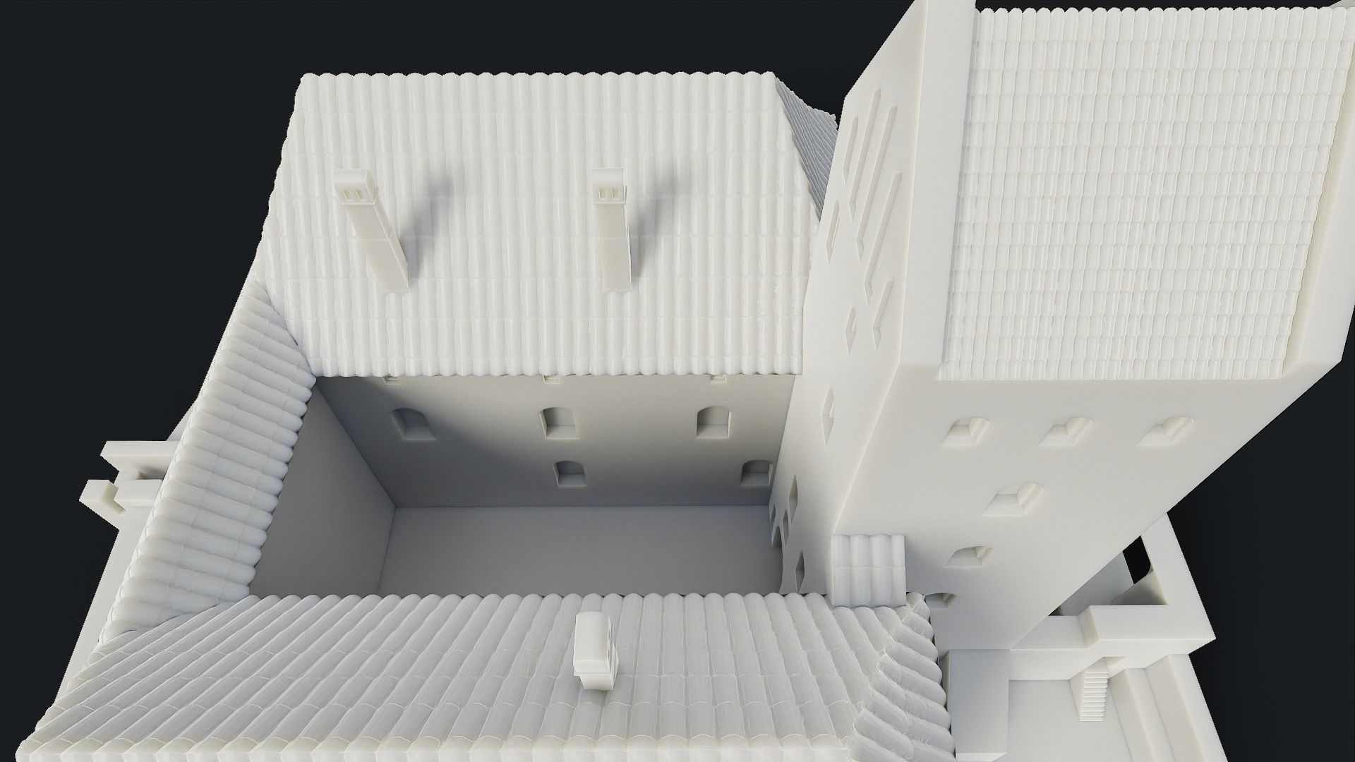 Medieval Castle of Trakai 3D print model_12