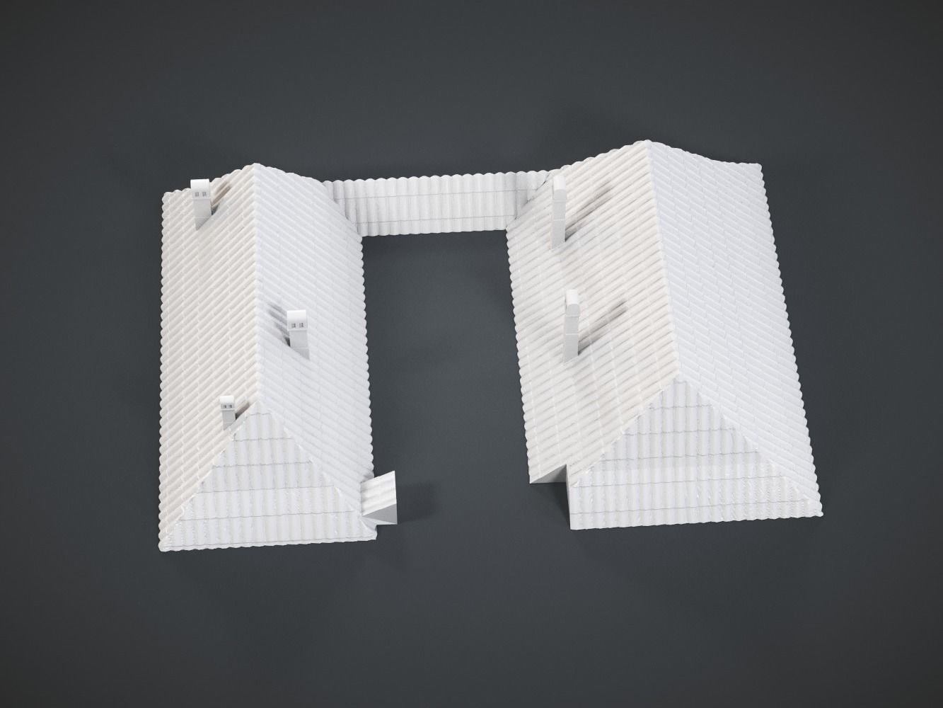 Medieval Castle of Trakai 3D print model_15