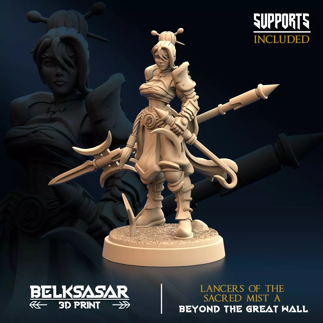 Lancers of the Sacred Mist A 3D print model
