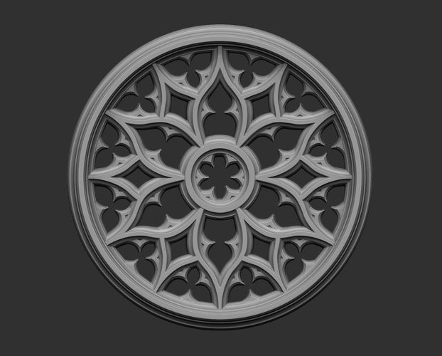 Gothic Tracery 4 3D print model