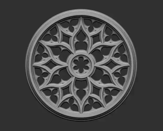 Gothic Tracery 4 3D print model