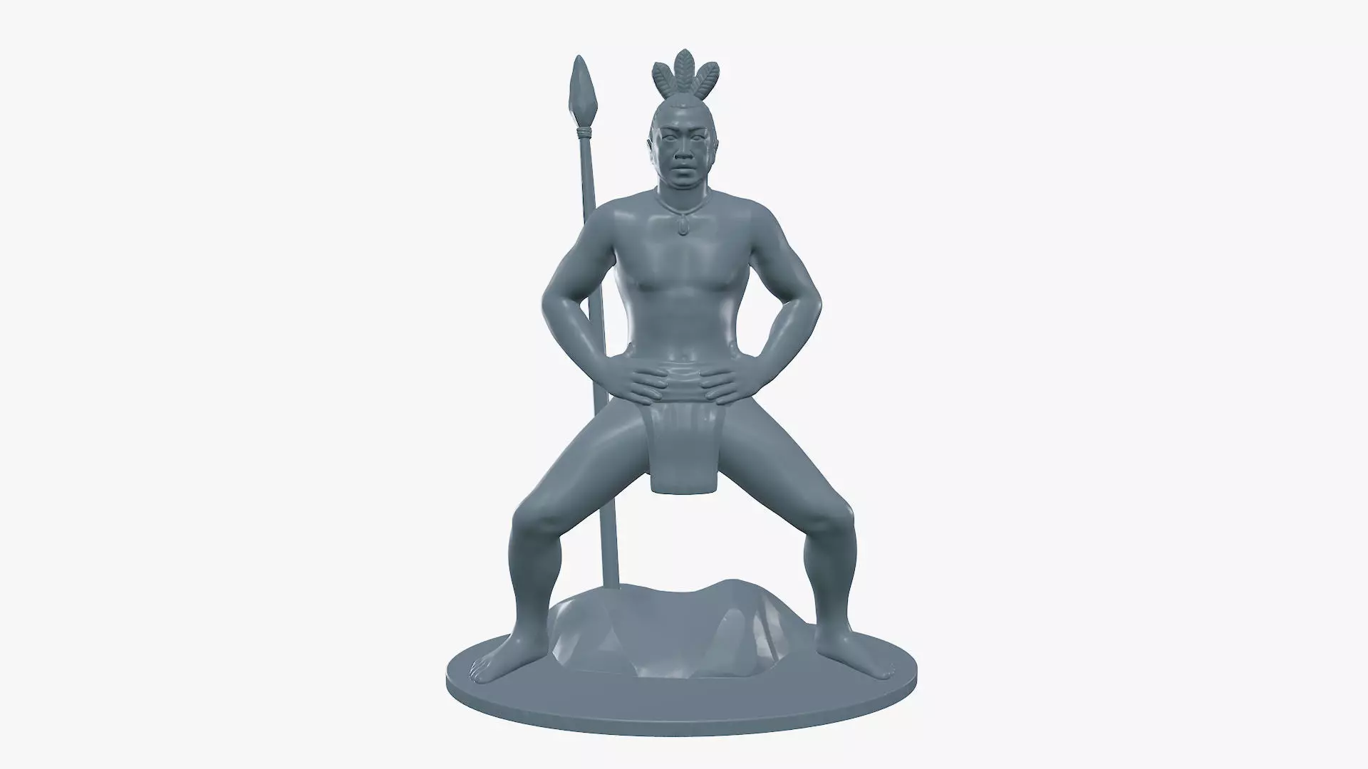 Maori Haka 3D print model