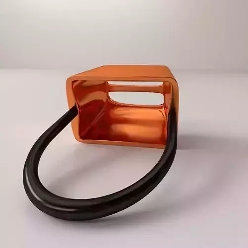 Belay Device v3 3D model