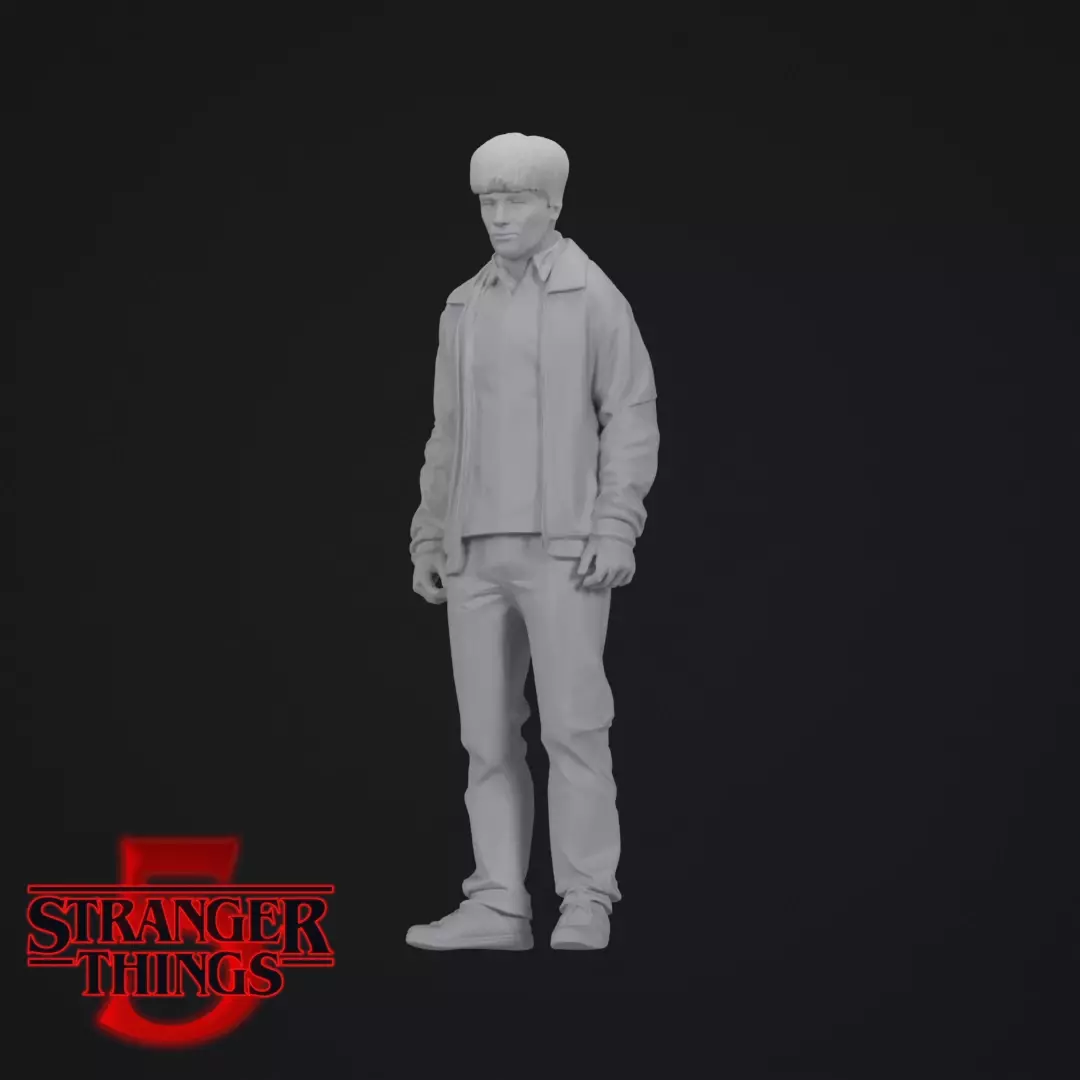 Will Byers Stranger Things Season 5 Figure 3D Printable STL 3D print model