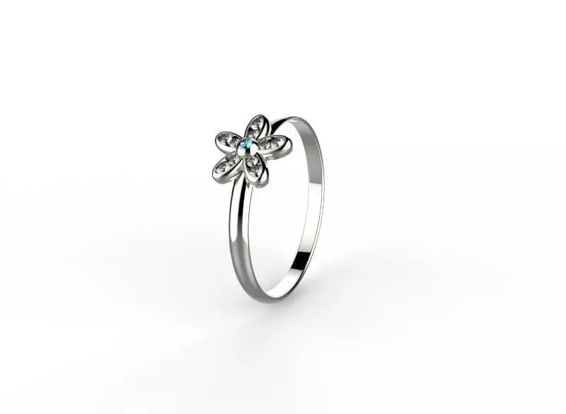 Anello Margherita tiffany 3D print model