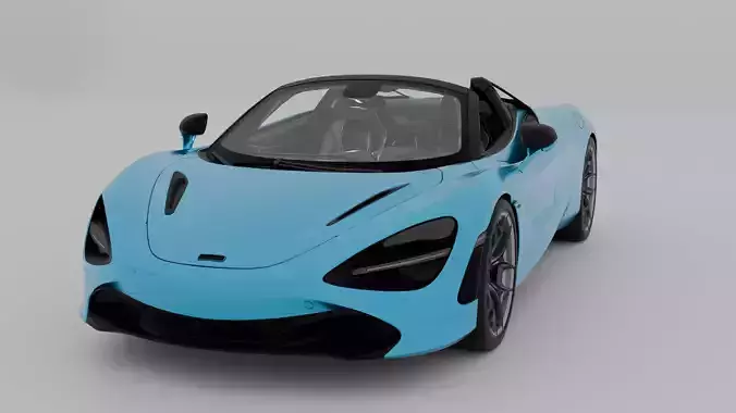 McLaren 720S Spider 3D model