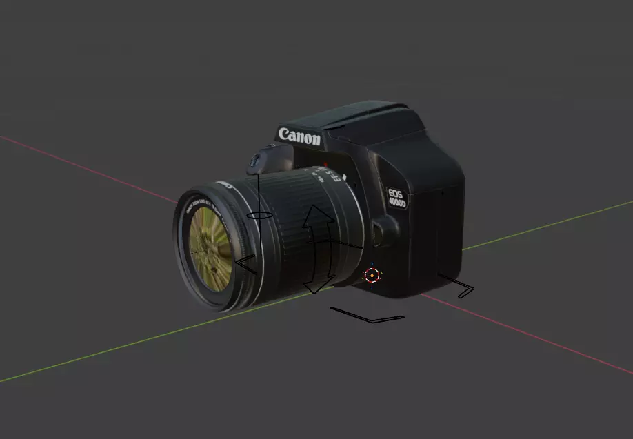 camera model Free 3D model