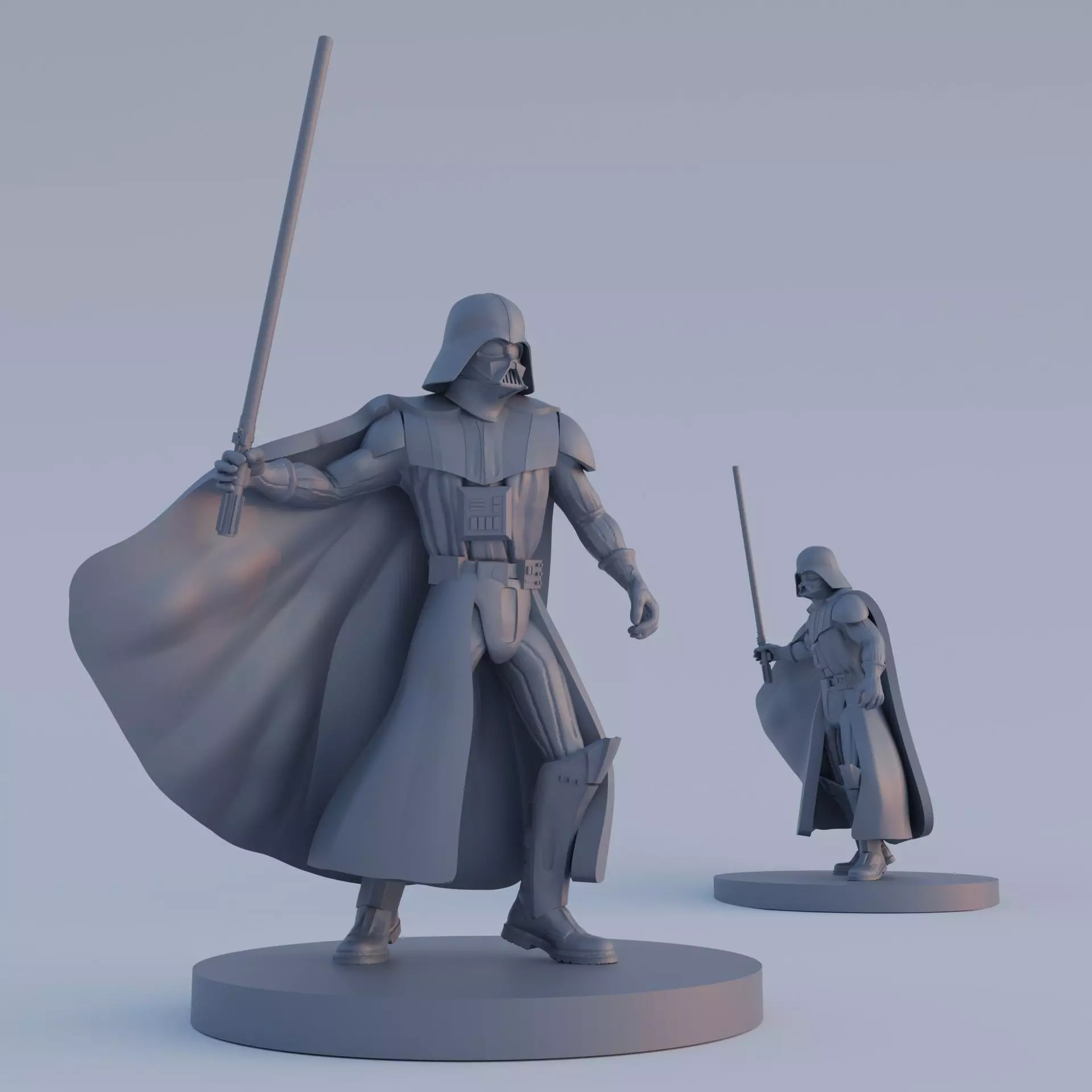 Darth Vader Fan Art figure 3D model