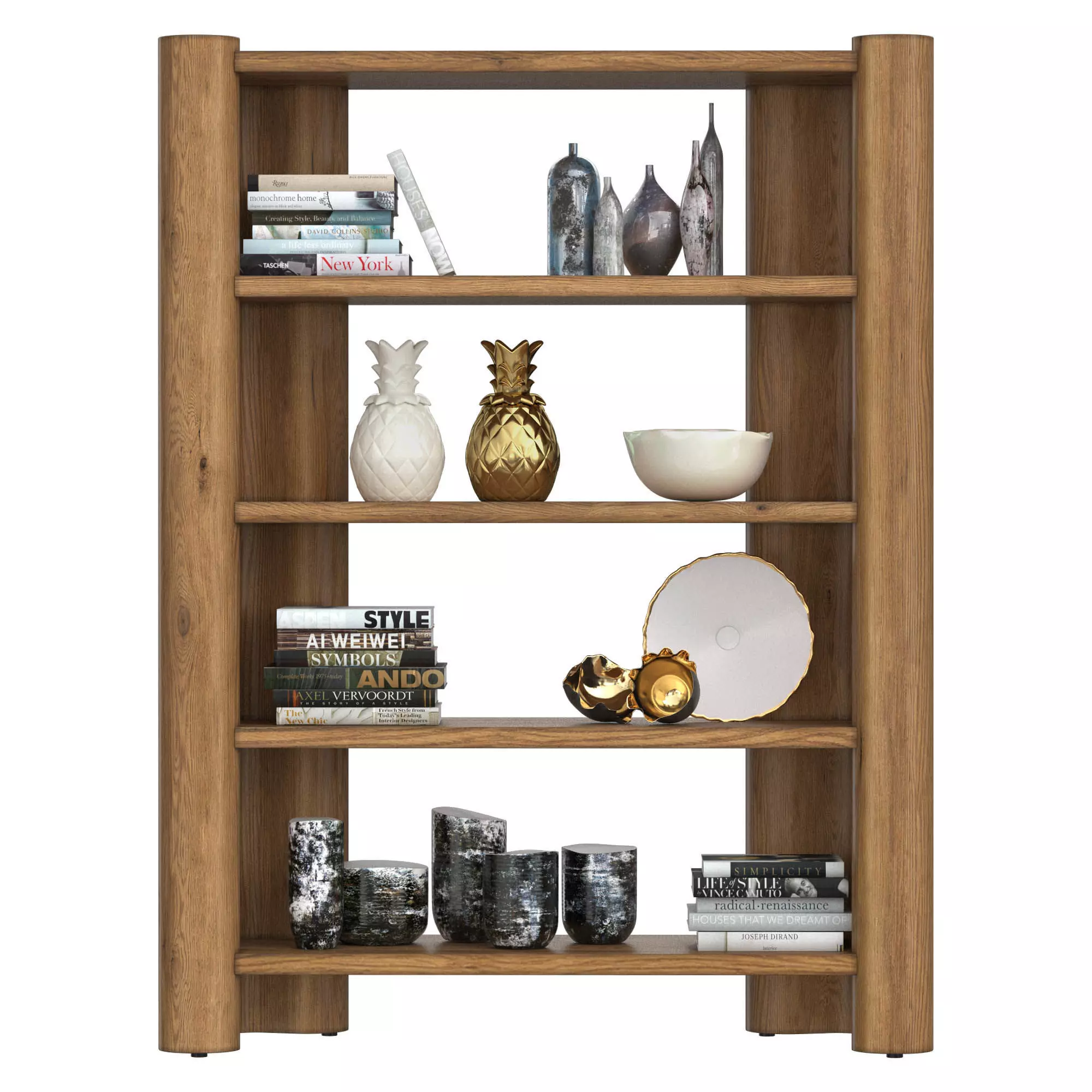 Zealand Bookcase 3D model