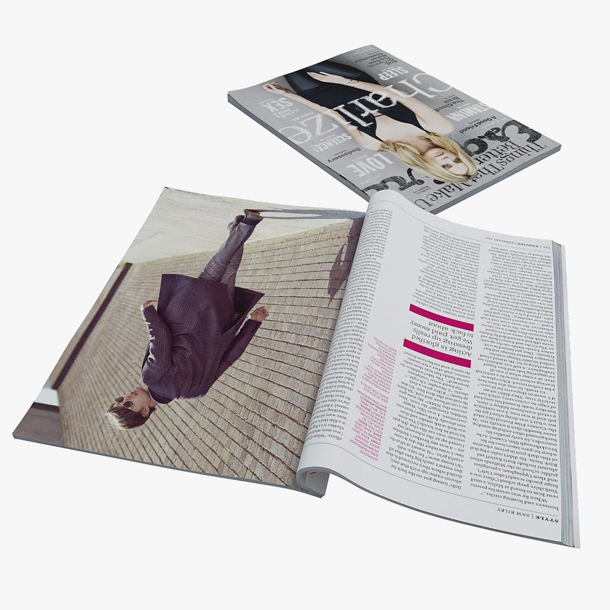 Magazine 02 3D model_5