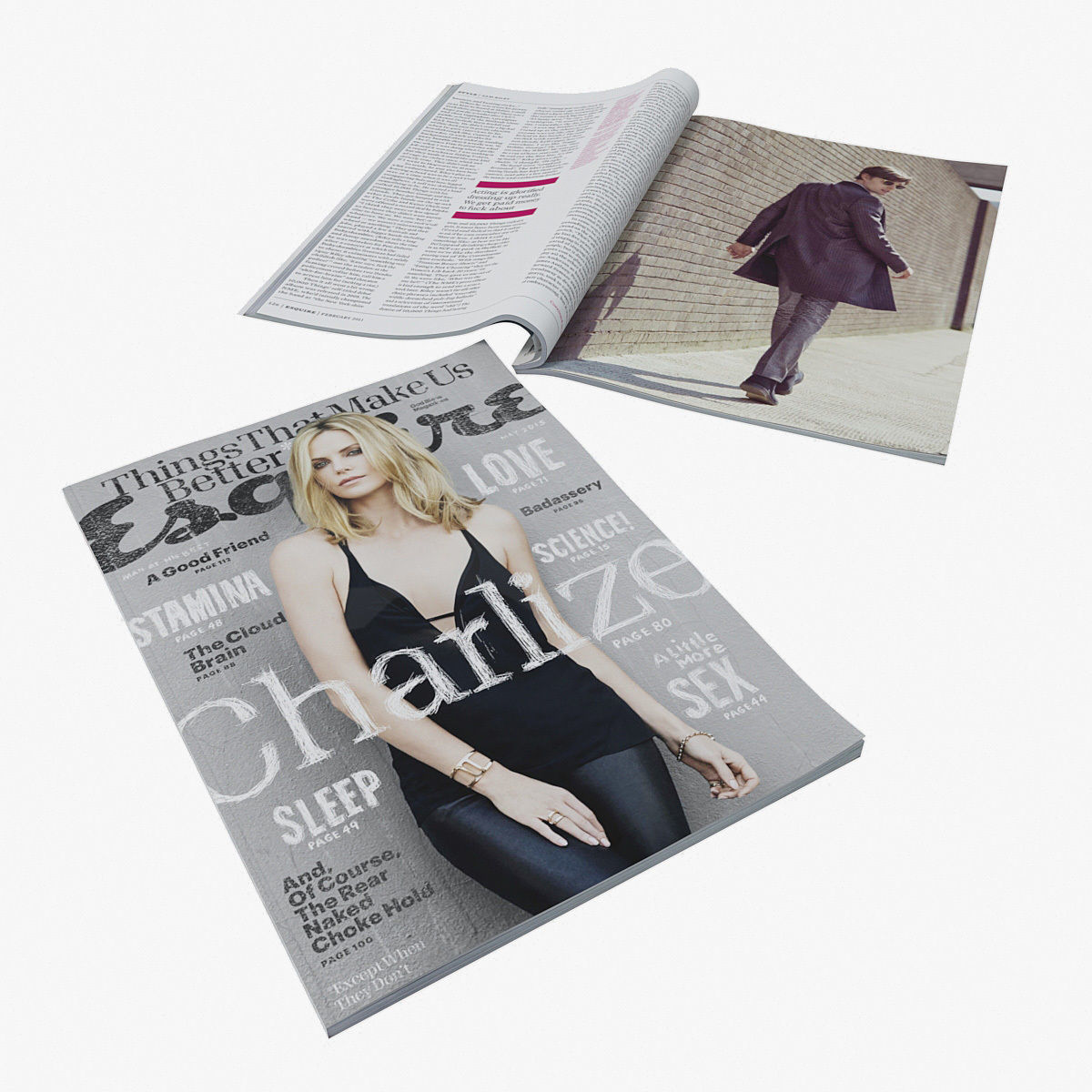 Magazine 02 3D model_0