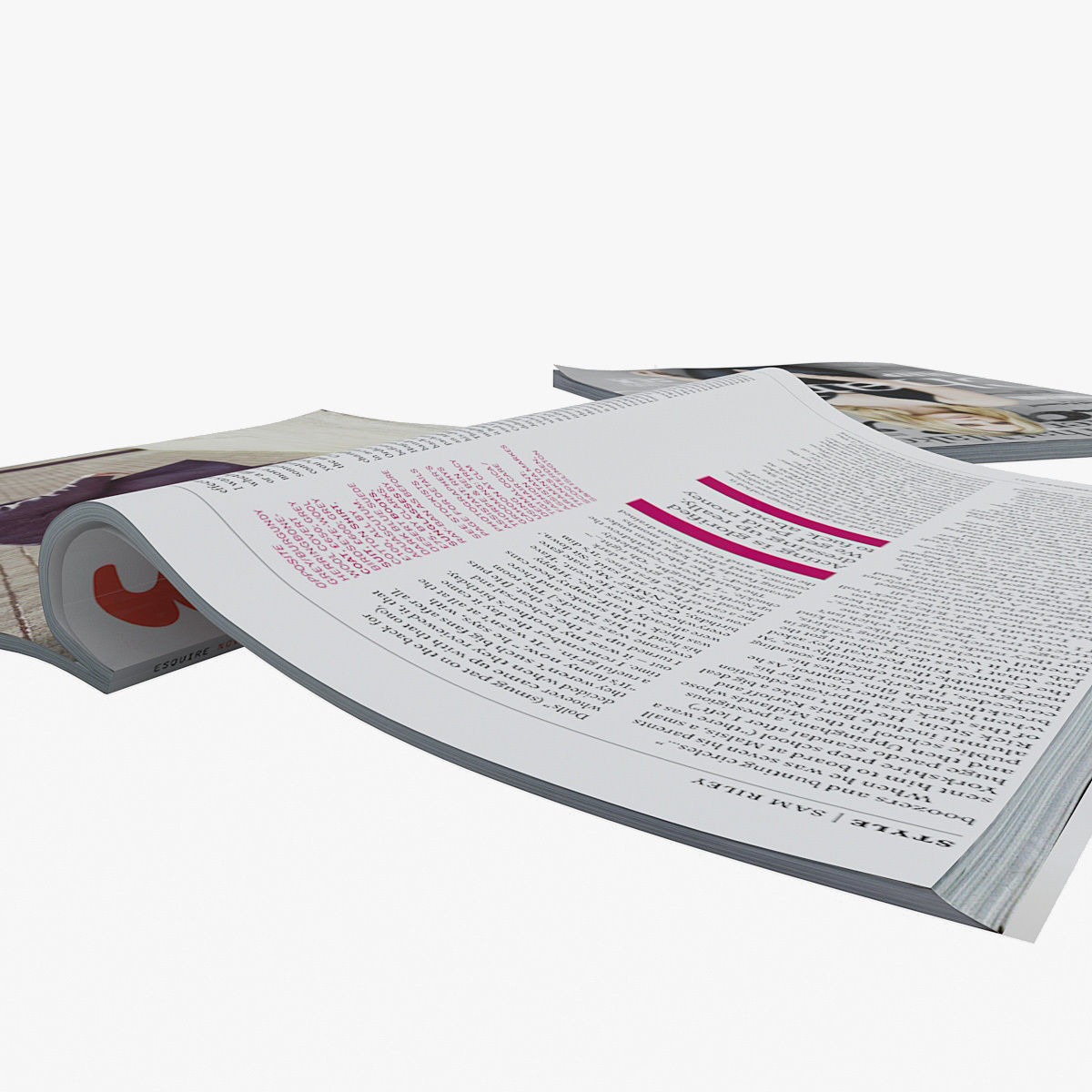 Magazine 02 3D model_9