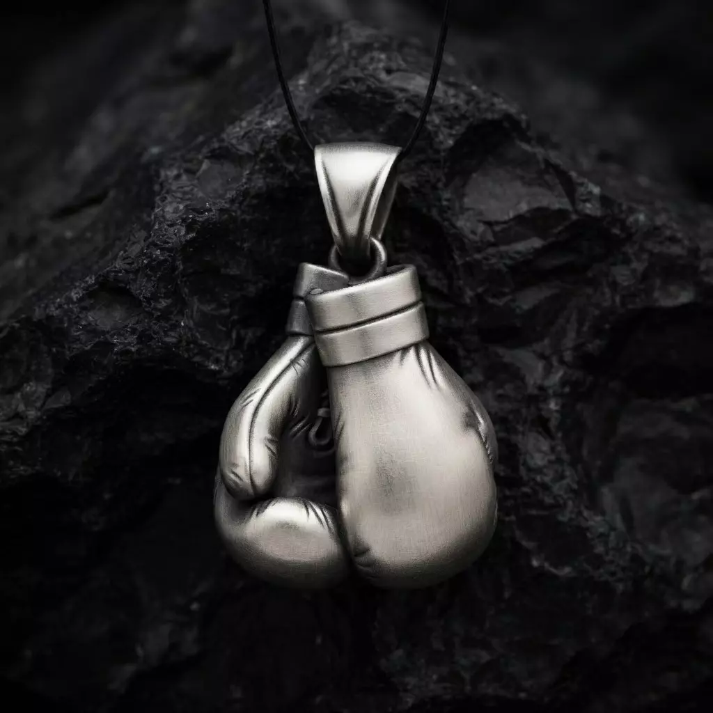 Boxing Gloves Pendant v2 3D print model