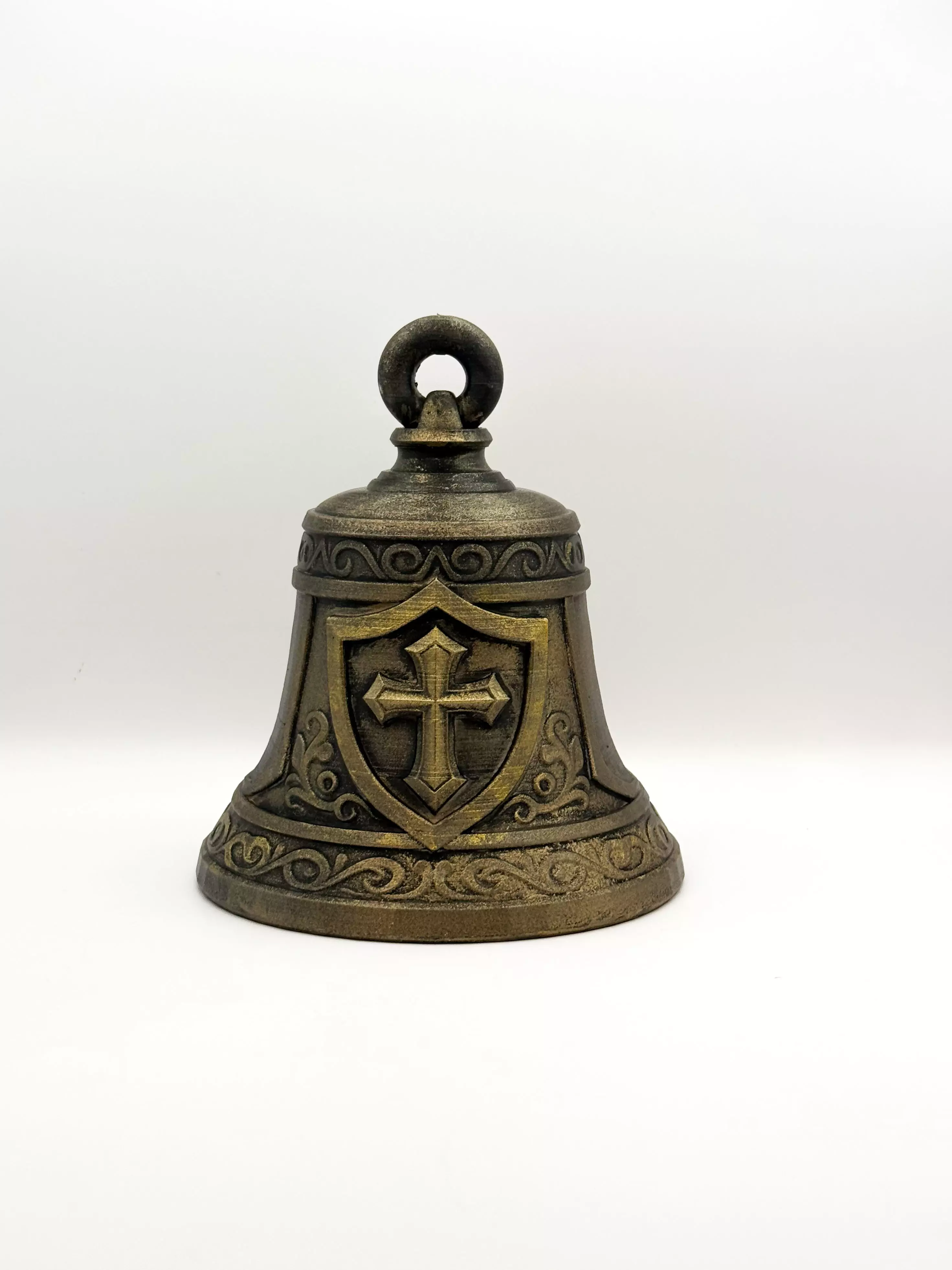 TEMPLAR BELL FUNCTIONAL MEDIEVAL BELL 3D print model